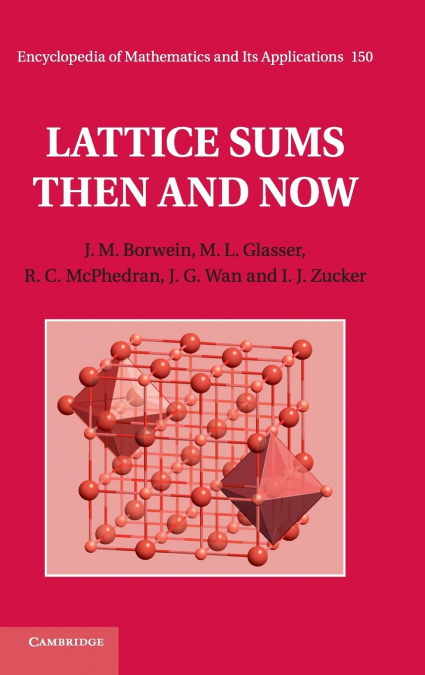LATTICE SUMS THEN AND NOW