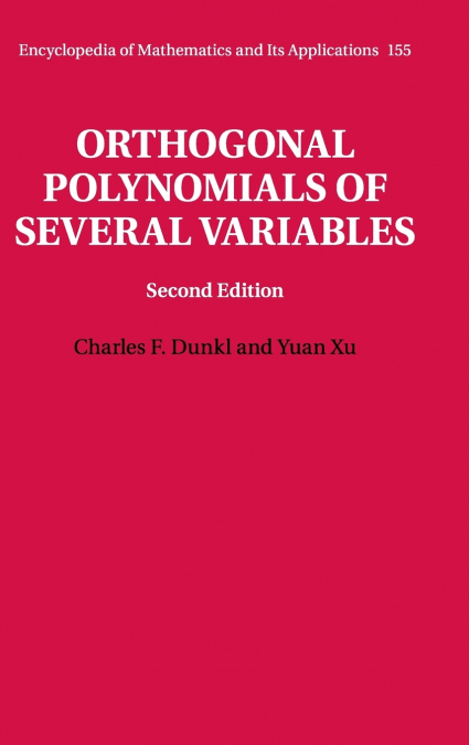 ORTHOGONAL POLYNOMIALS OF SEVERAL VARIABLES