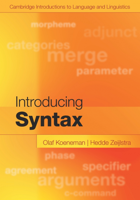 INTRODUCING SYNTAX