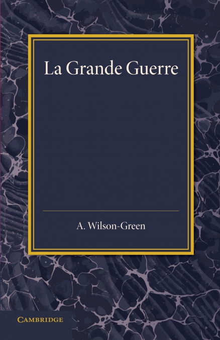 LA GRANDE GUERRE
