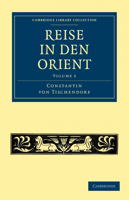 REISE IN DEN ORIENT