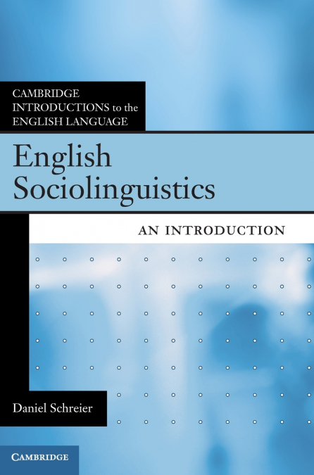 ENGLISH SOCIOLINGUISTICS