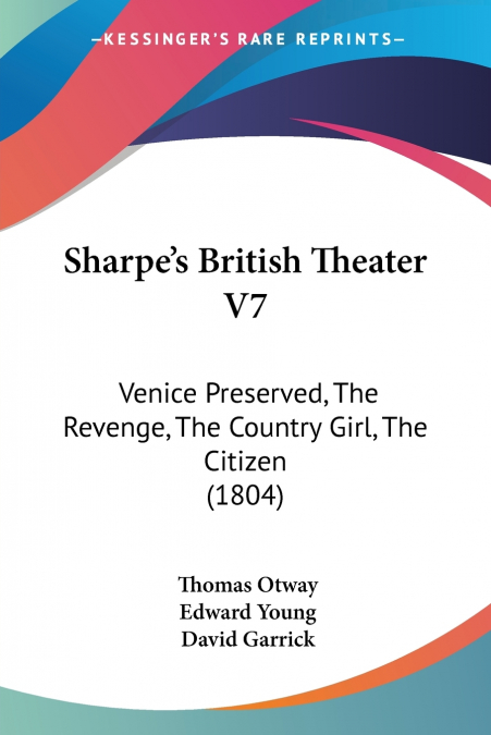 SHARPE?S BRITISH THEATER V7