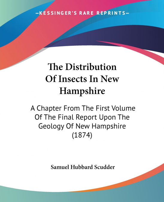 THE DISTRIBUTION OF INSECTS IN NEW HAMPSHIRE