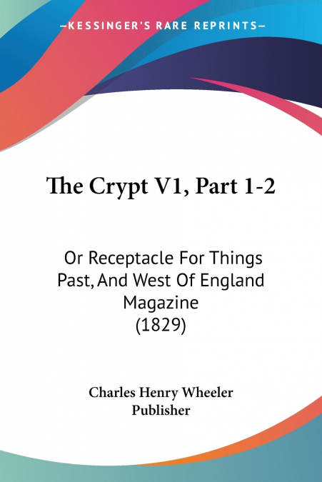 THE CRYPT V1, PART 1-2