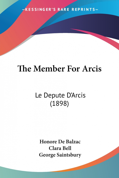 THE MEMBER FOR ARCIS