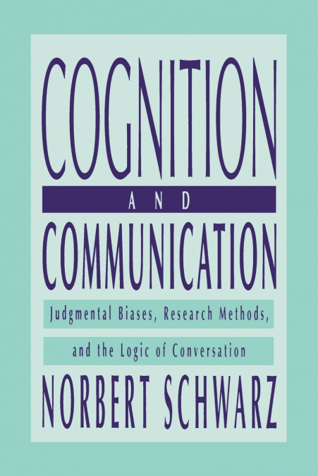 COGNITION AND COMMUNICATION