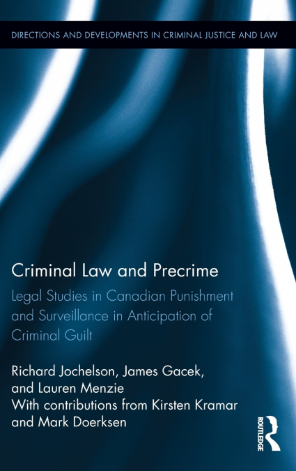 CRIMINAL LAW AND PRECRIME