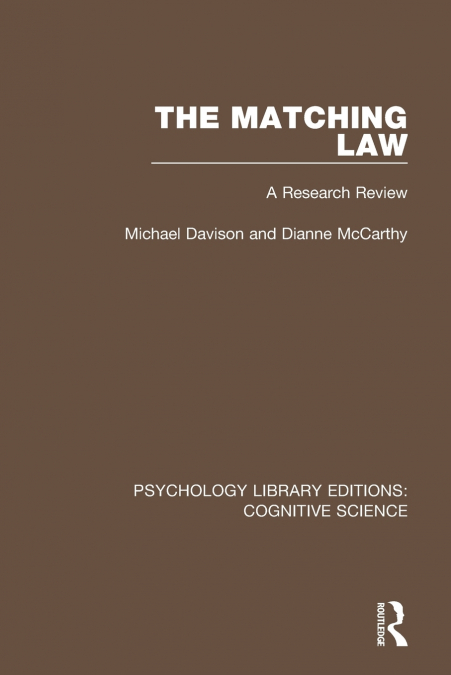 THE MATCHING LAW