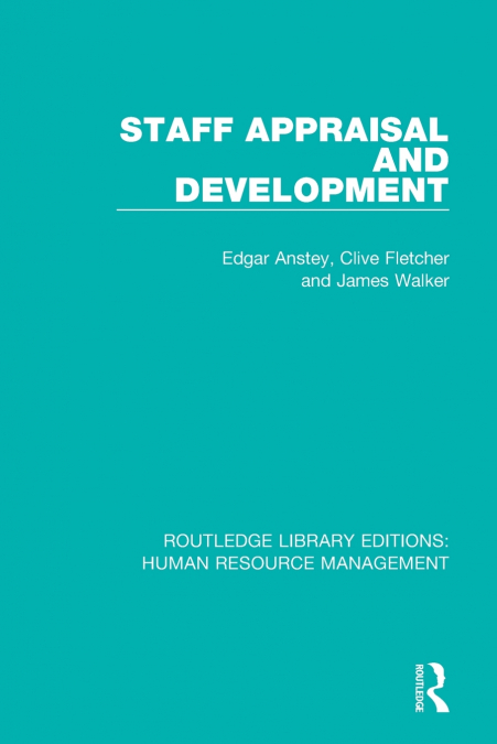 STAFF APPRAISAL AND DEVELOPMENT