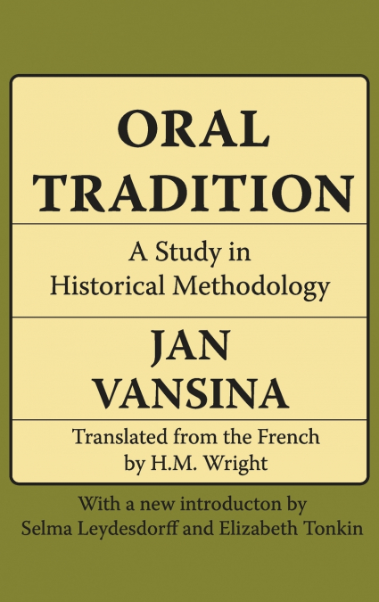ORAL TRADITION