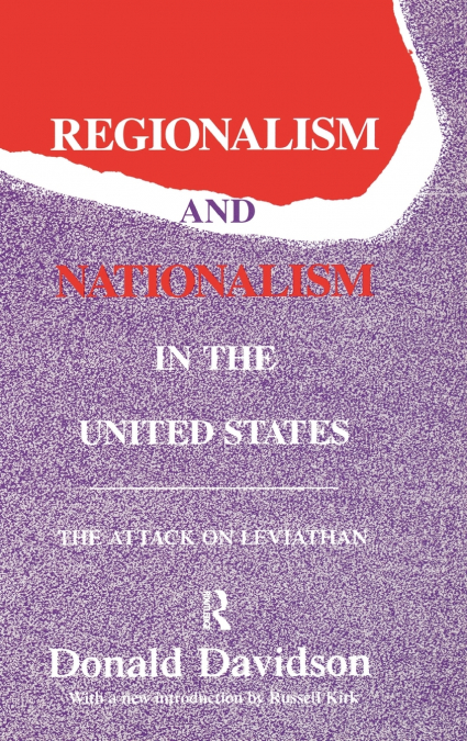 REGIONALISM AND NATIONALISM IN THE UNITED STATES