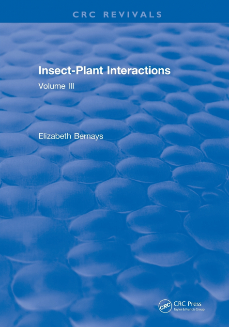INSECT-PLANT INTERACTIONS (1990)