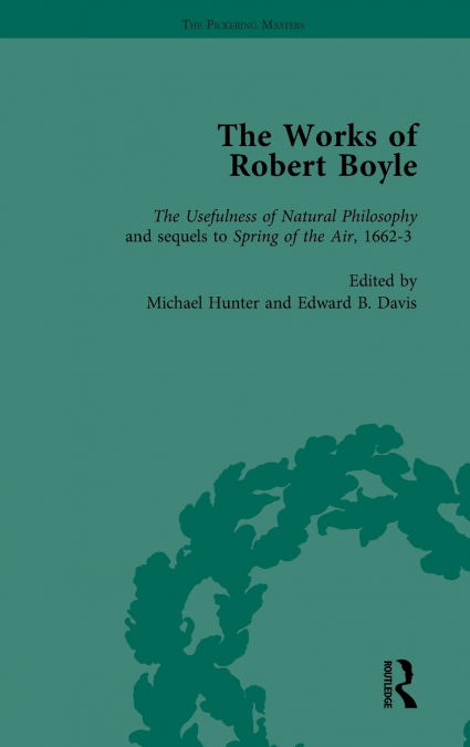 THE WORKS OF ROBERT BOYLE, PART I VOL 3