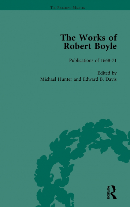 THE WORKS OF ROBERT BOYLE, PART I VOL 6