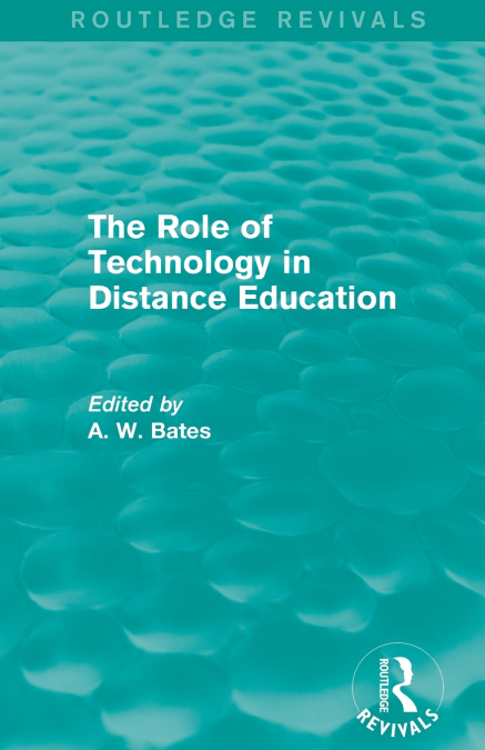 TECHNOLOGY, E-LEARNING AND DISTANCE EDUCATION