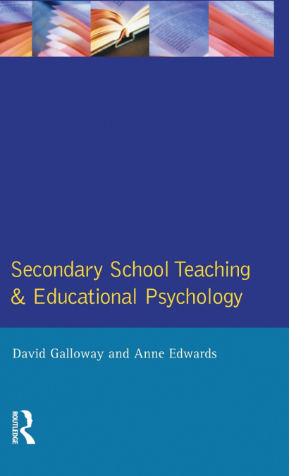 SCHOOLS, PUPILS AND SPECIAL EDUCATIONAL NEEDS