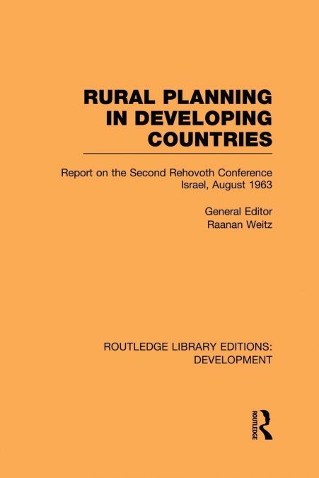 RURAL PLANNING IN DEVELOPING COUNTRIES
