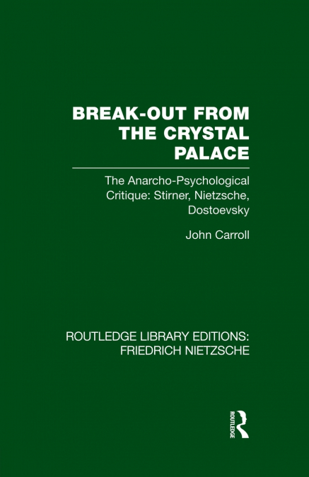 BREAK-OUT FROM THE CRYSTAL PALACE