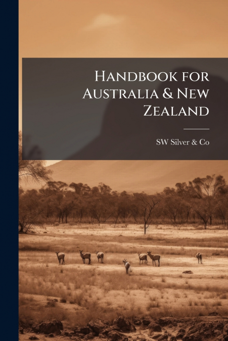 HANDBOOK FOR AUSTRALIA & NEW ZEALAND