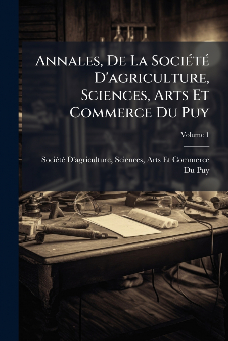ANNALES, DE LA SOCIETE D?AGRICULTURE, SCIENCES, ARTS ET COMM