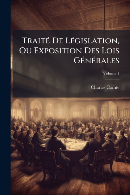 TRAITE DE LEGISLATION, OU EXPOSITION DES LOIS GENERALES