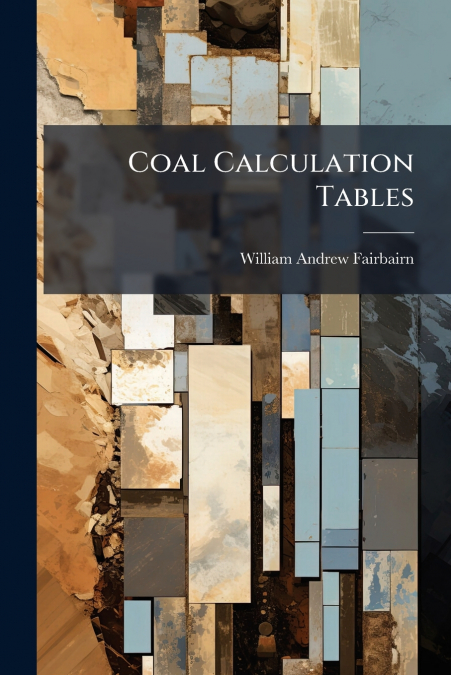 COAL CALCULATION TABLES