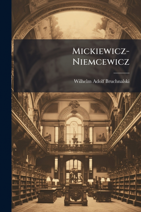 MICKIEWICZ-NIEMCEWICZ