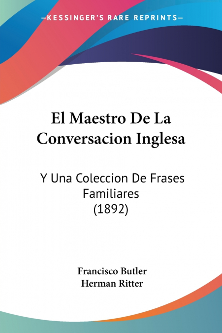 EL MAESTRO DE LA CONVERSACION INGLESA