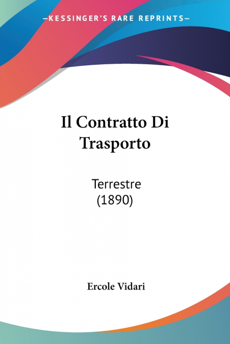 IL CONTRATTO DI TRASPORTO