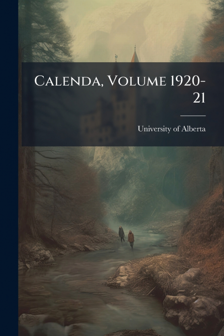 CALENDA, VOLUME 1920-21