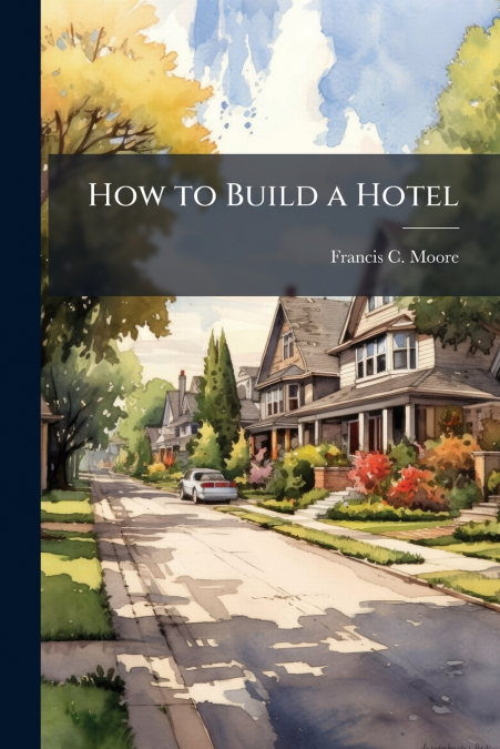 HOW TO BUILD A HOTEL