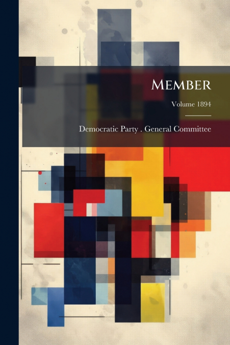 MEMBER, VOLUME 1894