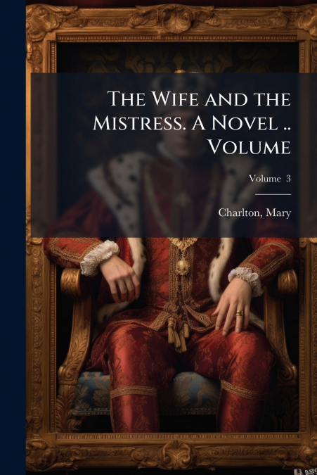THE WIFE AND THE MISTRESS. A NOVEL .. VOLUME, VOLUME 3