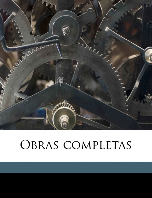 OBRAS COMPLETAS VOLUME 4