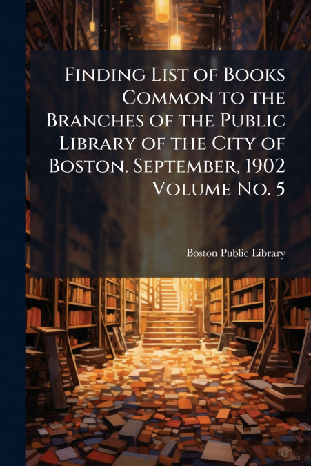 FINDING LIST OF BOOKS COMMON TO THE BRANCHES OF THE PUBLIC L