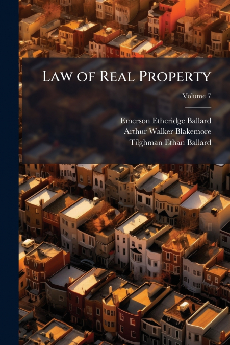 LAW OF REAL PROPERTY