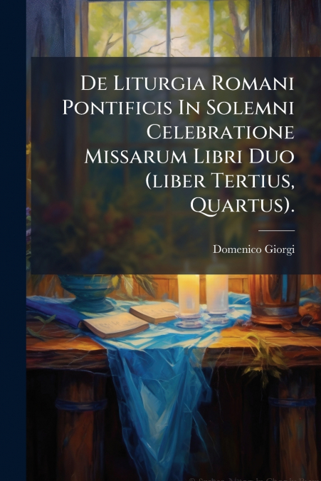 DE LITURGIA ROMANI PONTIFICIS IN SOLEMNI CELEBRATIONE MISSAR