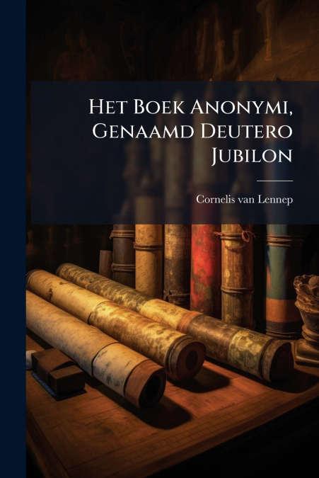HET BOEK ANONYMI, GENAAMD DEUTERO JUBILON