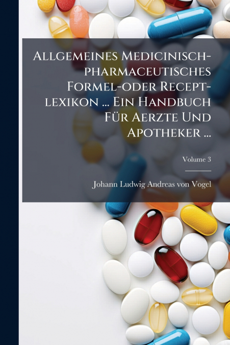 ALLGEMEINES MEDICINISCH-PHARMACEUTISCHES FORMEL-ODER RECEPT-