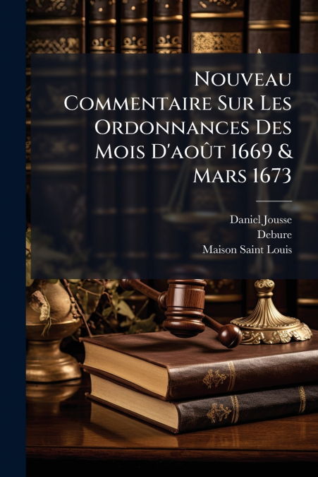 NOUVEAU COMMENTAIRE SUR LES ORDONNANCES DES MOIS D?AOUT 1669