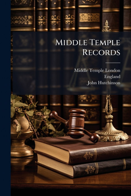 MIDDLE TEMPLE RECORDS