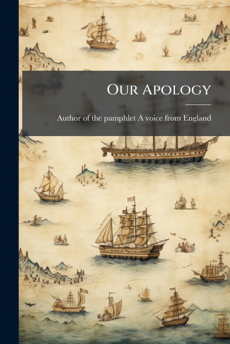 OUR APOLOGY
