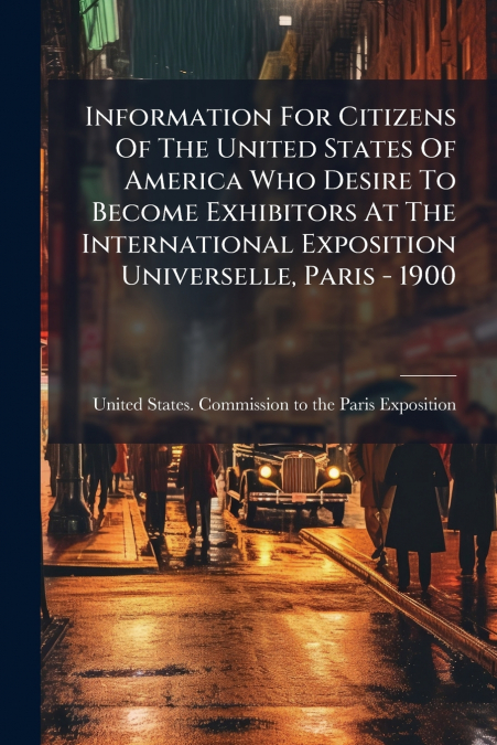 INFORMATION FOR CITIZENS OF THE UNITED STATES OF AMERICA WHO