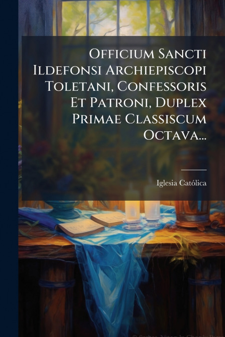 OFFICIUM SANCTI ILDEFONSI ARCHIEPISCOPI TOLETANI, CONFESSORI