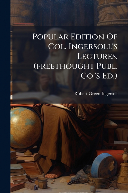 POPULAR EDITION OF COL. INGERSOLL?S LECTURES. (FREETHOUGHT P