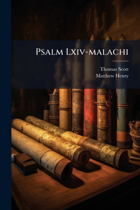 PSALM LXIV-MALACHI
