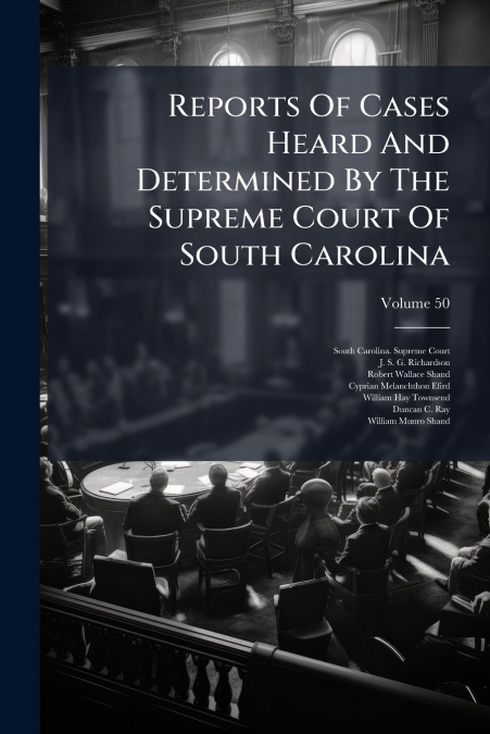 REPORTS OF CASES HEARD AND DETERMINED BY THE SUPREME COURT O