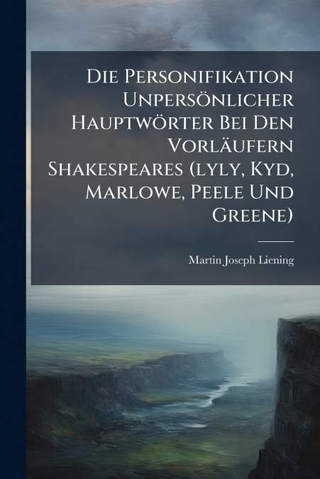 DIE PERSONIFIKATION UNPERSONLICHER HAUPTWORTER BEI DEN VORLA
