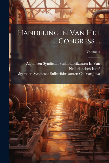 HANDELINGEN VAN HET ... CONGRESS ..., VOLUME 3